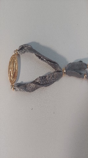 Cadena  San Benito 30Mm Con Zafiro