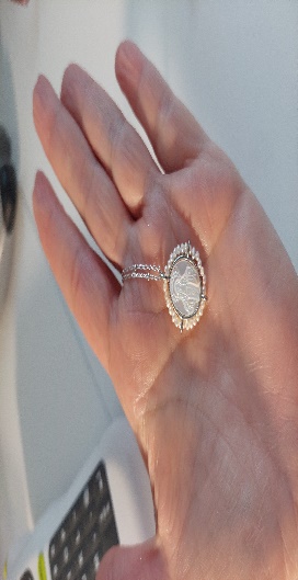 Cadena  San Benito Mediano 20Mm Con Zafiro