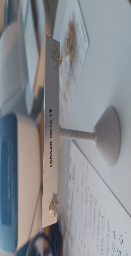 Pulsera Eslabon  San Benito Mini Dorado