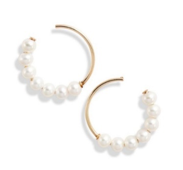 Pulserahilo Negro, Azabache Escapularios Dorado O Plateado Plane Y Engastado Con Nacar