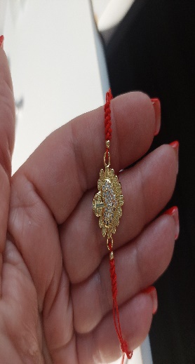 Pulsera  4 S Cruz Mini Con Perla