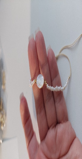 Pulsera Verla V.M. Pequena Nacar