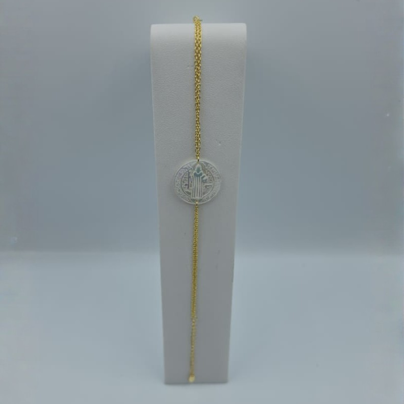 Pulsera  San Benito Cara Mediana