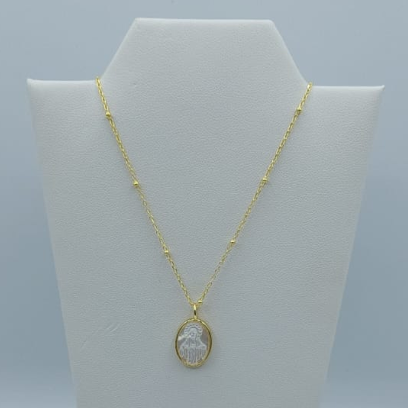 Cadena  V.Milagrosa Engastada Peq