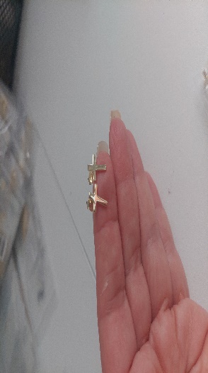 Pulsera 3 Cruces Colores Y 2 Plane Dorado