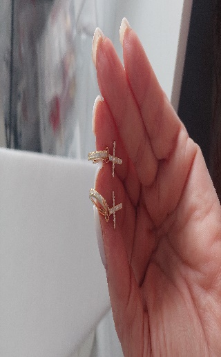 Set De 3 Pulseras Elasticas   Cruz Con Circonia