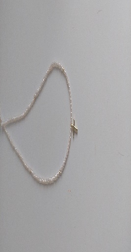 Argollas S Y Balin Dorado Con Perla