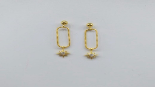 Argollas Cadena Y S Con Perla