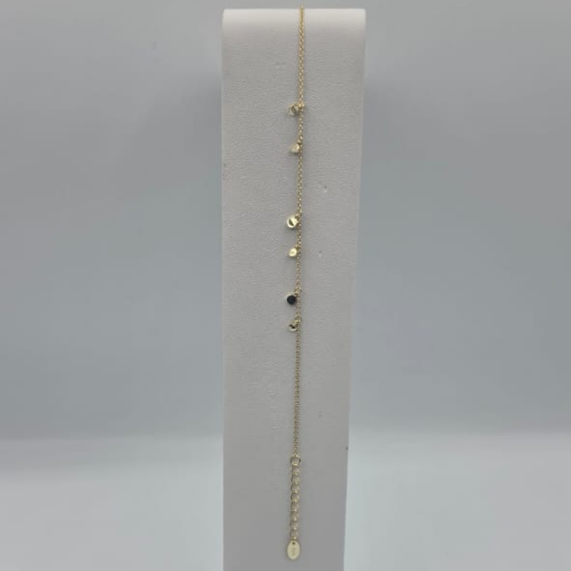 Pulsera cadena dijes chapitas