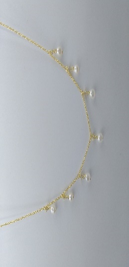 Cadena Tipo Corbata  Corazon Cristal Y Barra