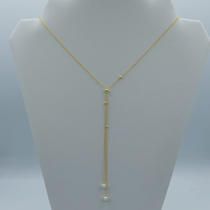 Cadena Ajustable 2 S Con Perla