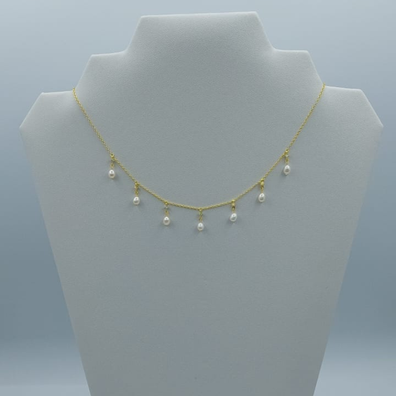 Cadena Con Varios S Con Perla
