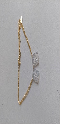Cadenas 2 Aros Ovalados Cruzados