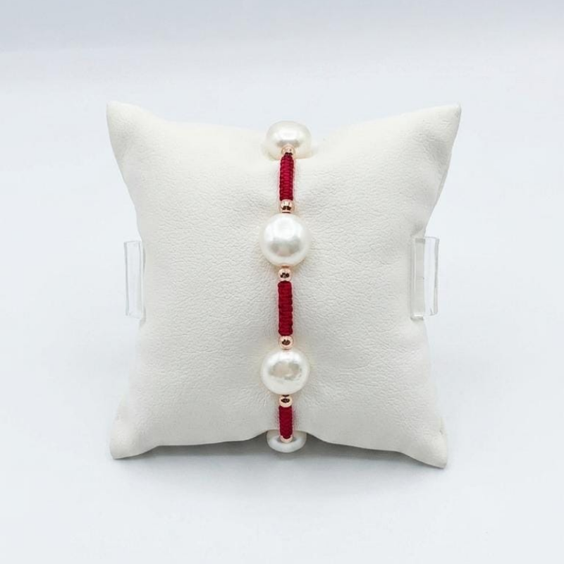 Pulsera Hilo Rojo, piedras separadas
