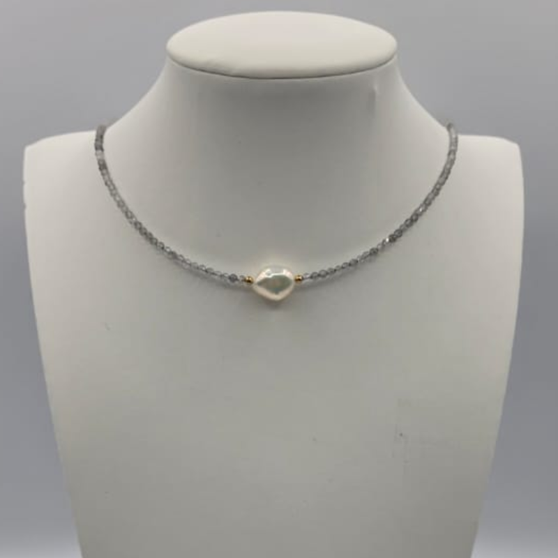 Collar ajustable Labadroite 1 perla
