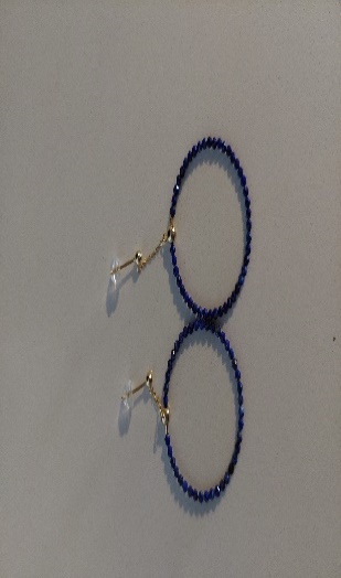 Pulseras Cristal Negros Set De 5