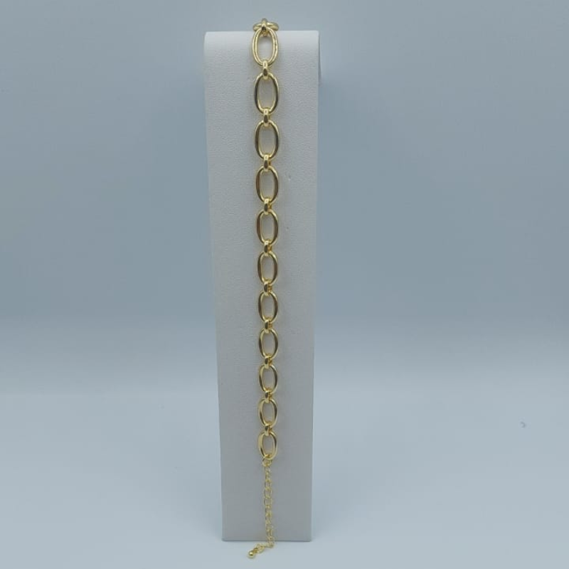 Pulsera Eslabon Abierto Grande