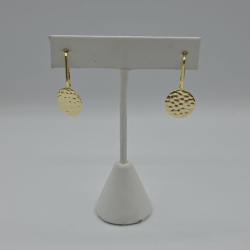 Argollas  Redondo Martillado