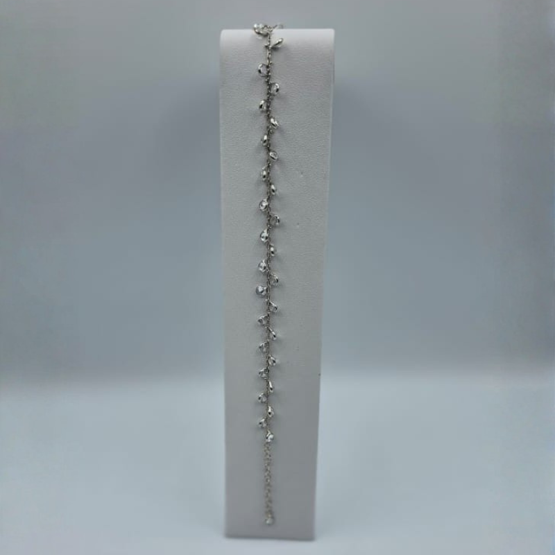 Pulsera Varios Cristales Silver