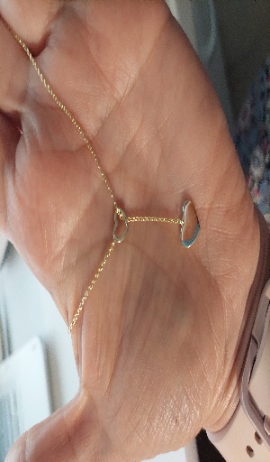 Collar  Colores Tejido  Cruz Plane Con Circonia