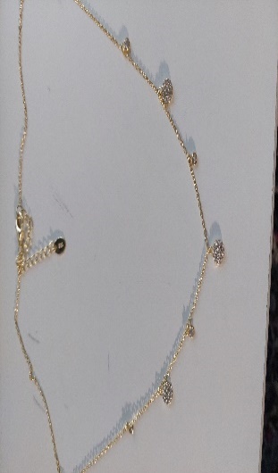 Collar ,Esmeralda Y Rubi Con Perla