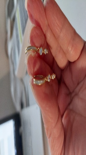 Pulsera  V.M Nacar Mediana Con Perla