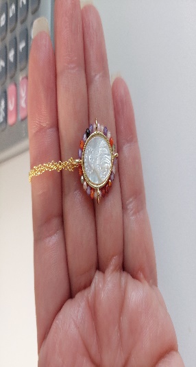 Zarcillo  Y Cristal Con Perla