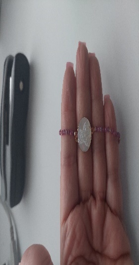 Pulsera 10 Mandamientos En Amatista