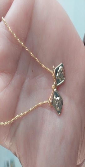 Collar  Arroz Plane S Escapularios Con Perla