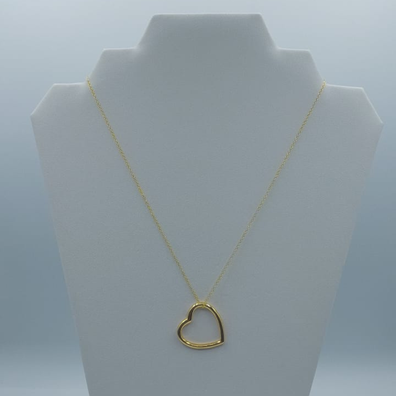 Cadena  Corazon Grande Abierto