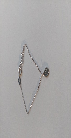 Cadena S Corazones Circon En Plateado