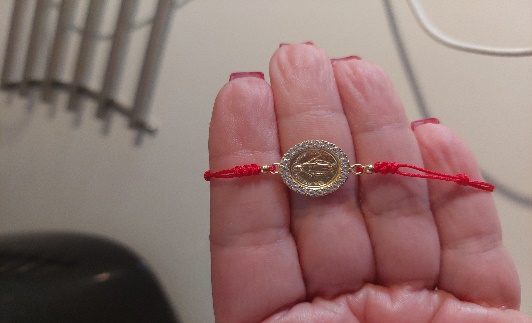 Pulsera   Mandamientos Con Perla