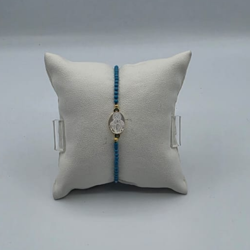 Pulsera V.M Turquesa Mini Oval