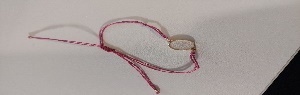 Pulsera Hilo Turq V.M Nacar Peq