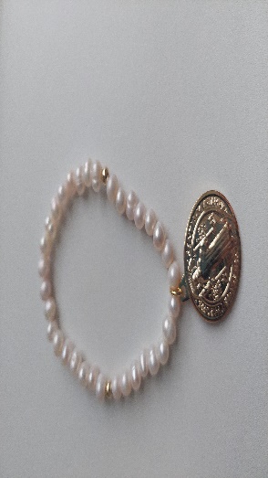 Pulsera Cadena  Cruz Circon