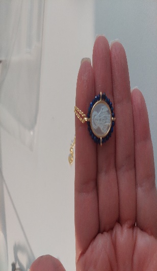 Cadena  Lagrima Cristal Ladeado