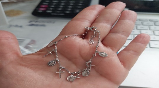 Zarcillo  Y Cristal Con Perla