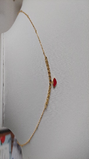 Zarcillo Eslabon Con Circonia