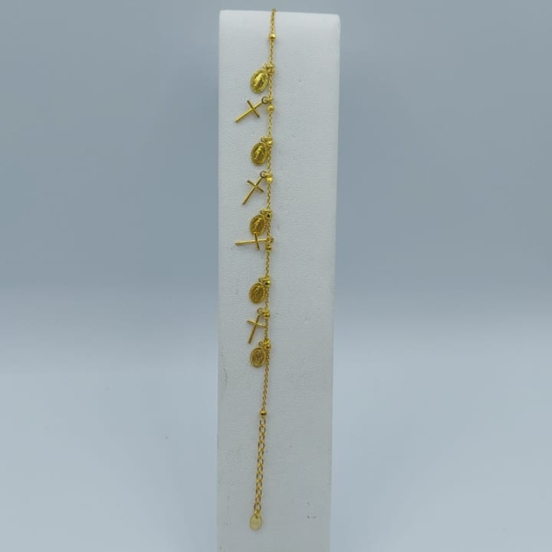 Pulsera S Varios V.M,Cruz, D
