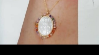 Zarcillo Corazon Abierto Circon